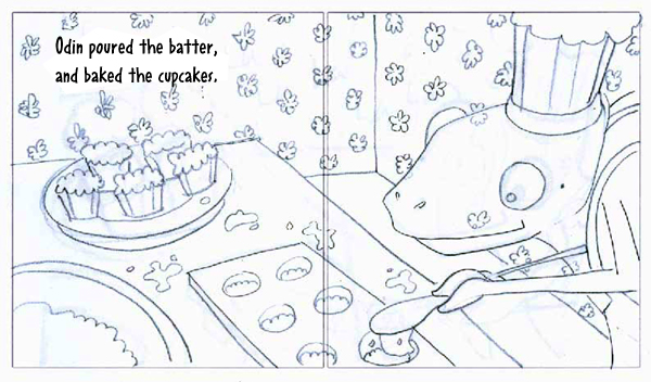 Odin Baked the Cupcakes